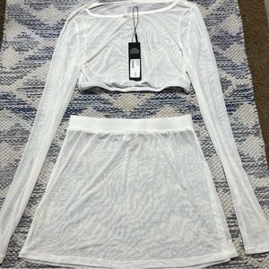 Brand New Swimsuit Cover Up Set